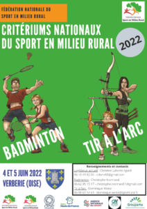 Critérium National Badminton @ Verberie (Oise)