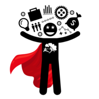 Logo d'aide et d'accompagnement des associations sportives. Ressources Sport en Milieu Rural