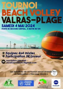Tournoi de beach volley - annulé @ Valras Plage (34)